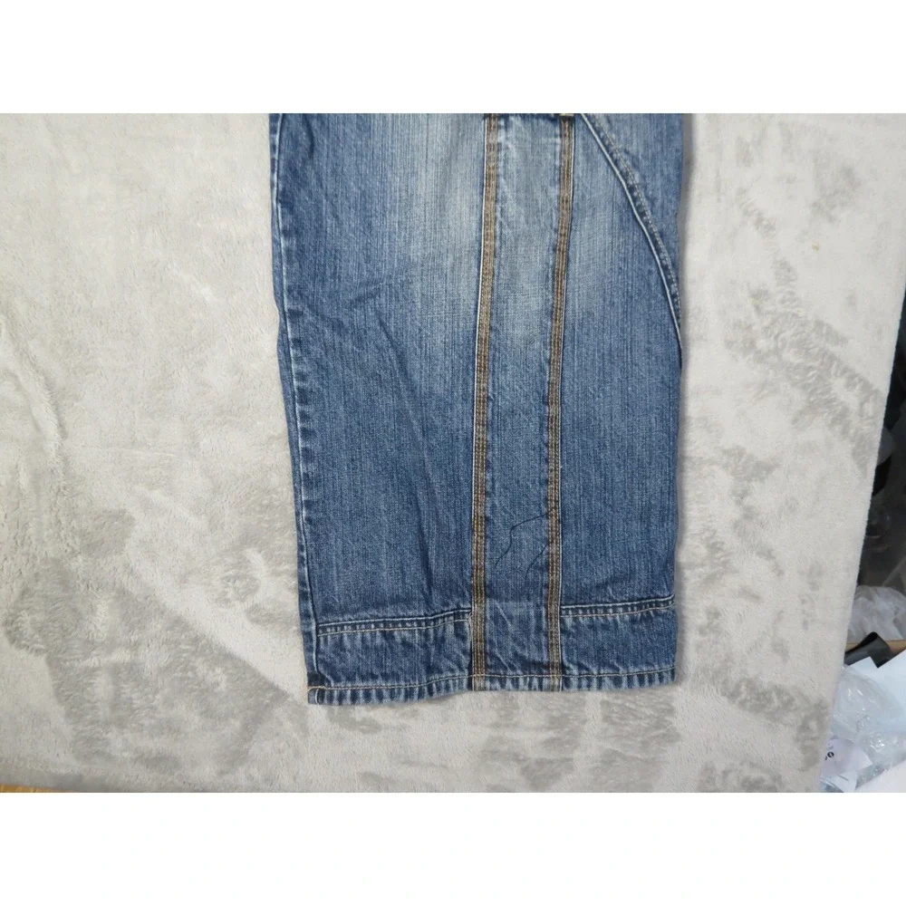 Vintage Marithe Francois Girbaud Jeans Mens  Blue Shuttle Tape Baggy Streetwear